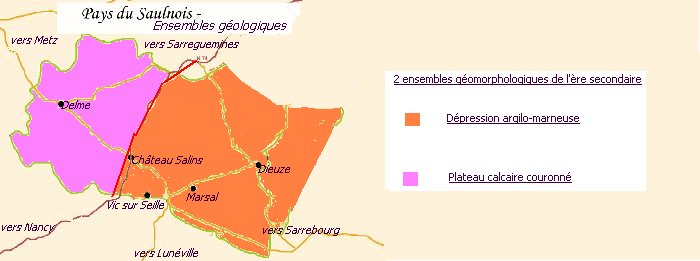 Géologie du Saulnois